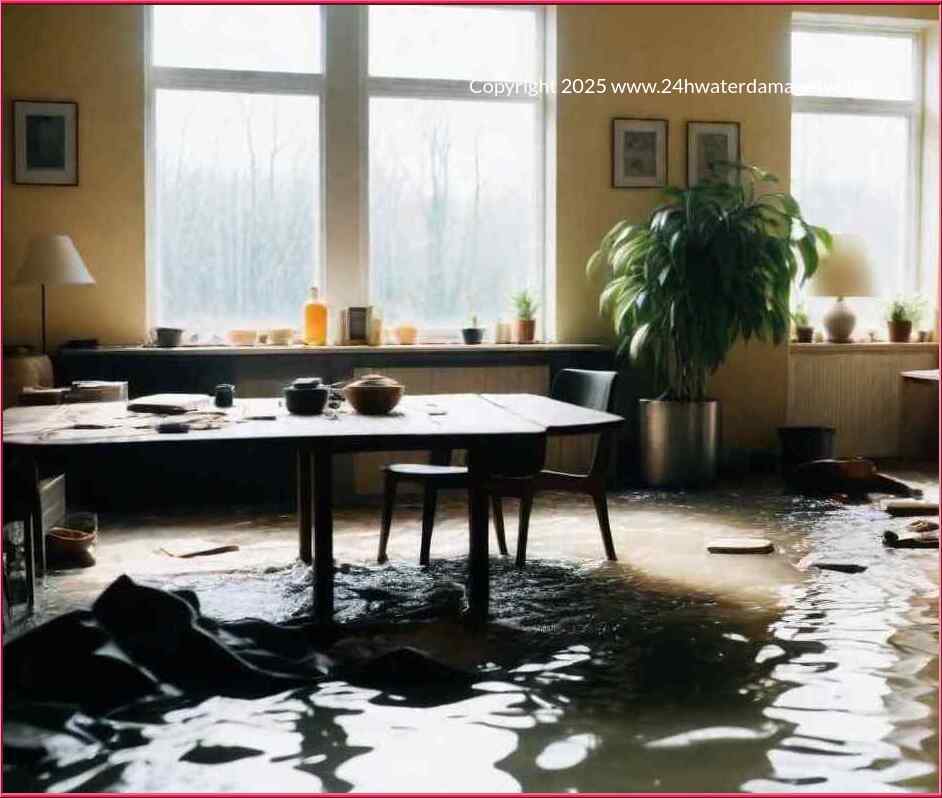 Safely Removing Damaged Belongings and Furniture After Water Damage - Flooding Damage Restoration Service